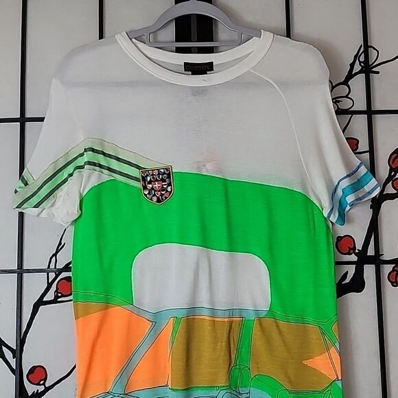 Custo Barcelona graphic retro art print Short Sleeve t-shirt Collectible '90 - Picture 2 of 11